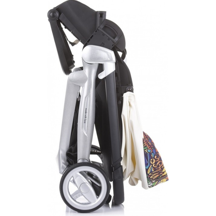 Carucior Chipolino 3in1 Emotion White\Graffiti (KKEM02104WG)