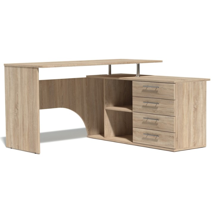 Masa de birou Fabrik Home CK 01 Stejar Sonoma Dreapta