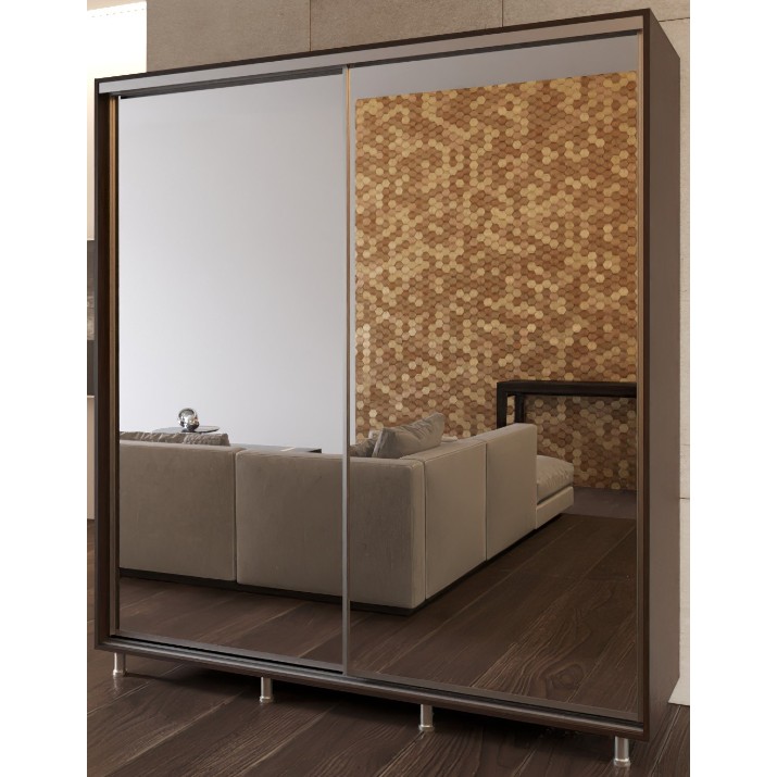 Dulap cu uşi glisante Bafimob D-200 Wenge