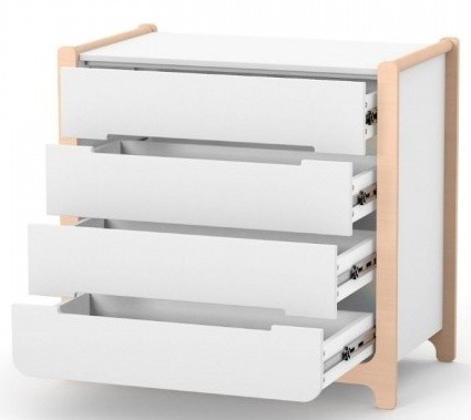 Comodă Veres VR 33.2.36.2.15 Nice 900 White\Beech