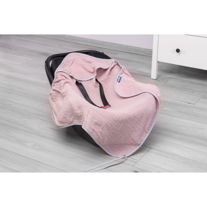 Plic pentru bebeluși Sensillo Muslin Pink (7203)