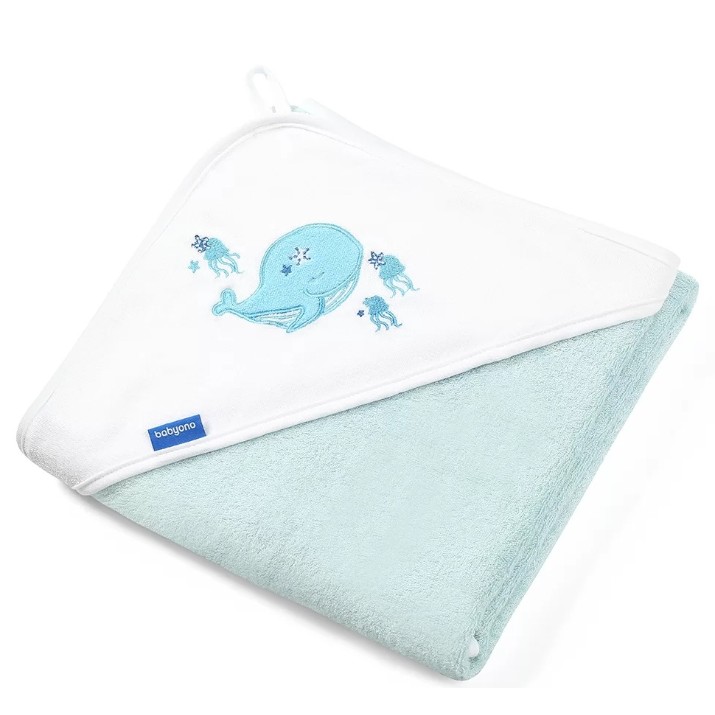 Полотенце для детей BabyOno Natural Bamboo (343/05) Blue