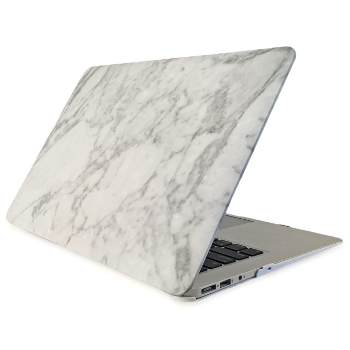 Чехол для ноутбука Helmet Hardshell for Macbook Air 13 2017 Marble Silver