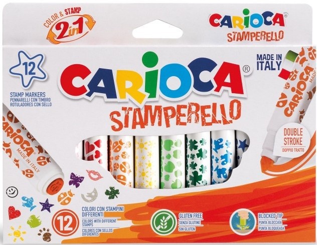 Set carioci Carioca Stamperello 12pcs (42240) 