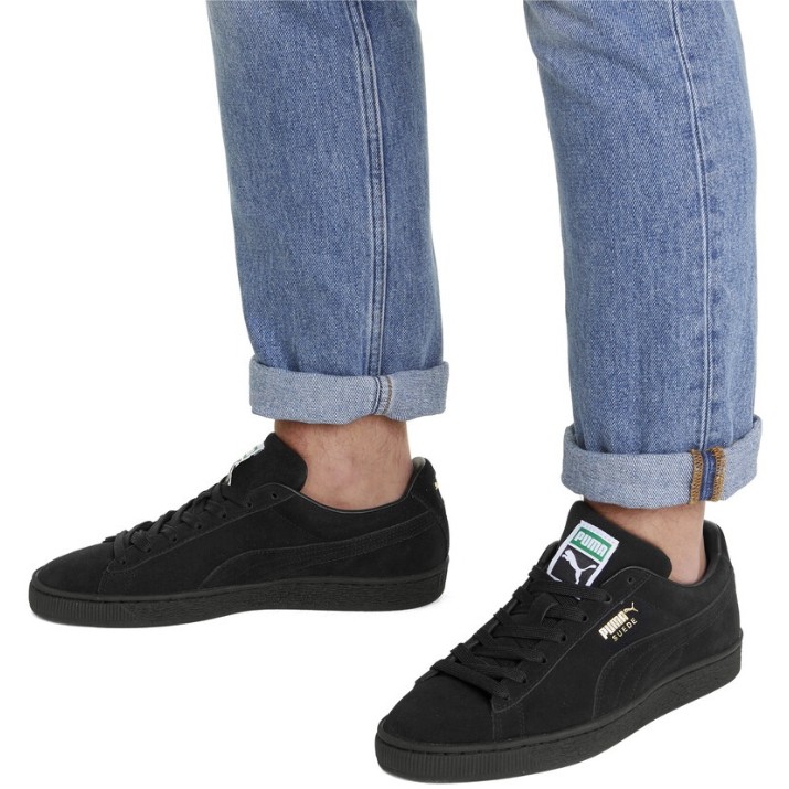 Ghete pentru bărbați Puma Suede Classic XXI Puma Black 40.5