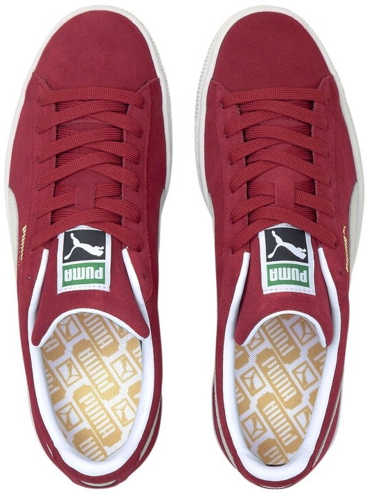 Ghete pentru bărbați Puma Suede Classic XXI Cabernet/Puma White 40.5