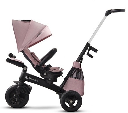 Bicicletă copii Kinderkraft Easytwist Pink (KKRETWIPNK0000)