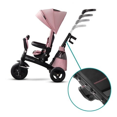 Bicicletă copii Kinderkraft Easytwist Pink (KKRETWIPNK0000)