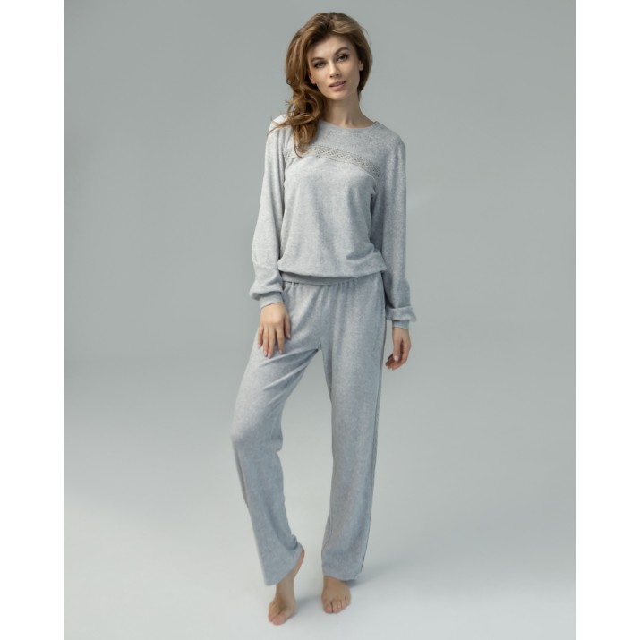 Пижама Ajoure T23467 Grey M