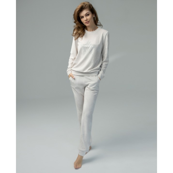 Пижама Ajoure T23469 Beige XL
