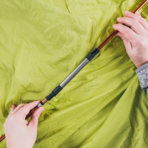 Accesoriu pentru repararea barelor Cascade Design Pole Repair Splint Small (05826)