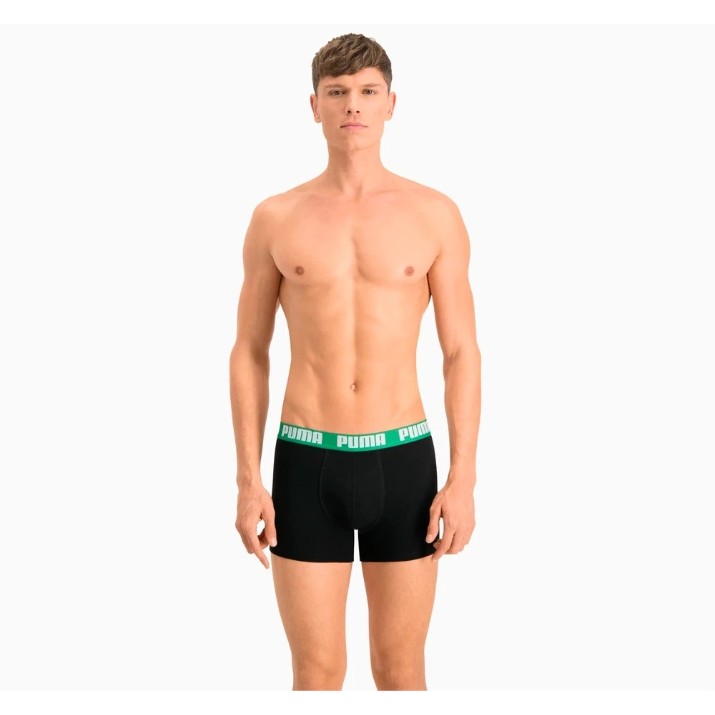 Мужские трусы Puma Basic Boxer 2P Amazon Green S (521015001035)