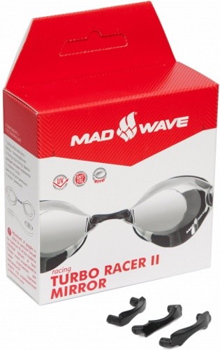Очки для плавания Mad Wave Turbo Racer II Mirror (M0458 07 0 10W)