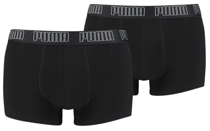 Мужские трусы Puma Basic Trunk 2P Black S (100000884001)