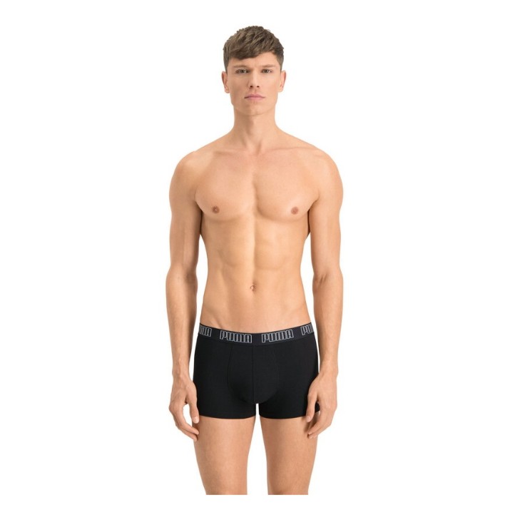 Мужские трусы Puma Basic Trunk 2P Black S (100000884001)