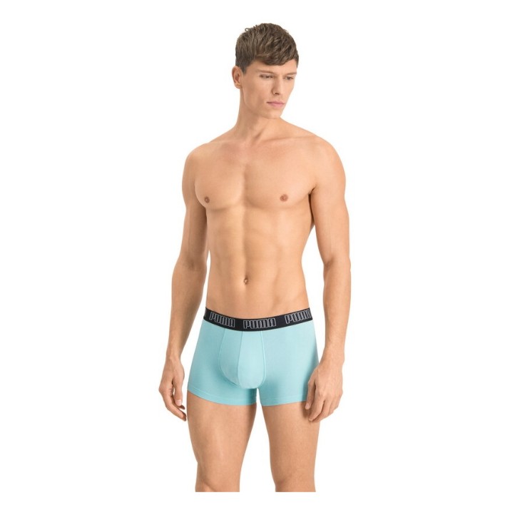 Мужские трусы Puma Basic Trunk 2P Blue/Black M