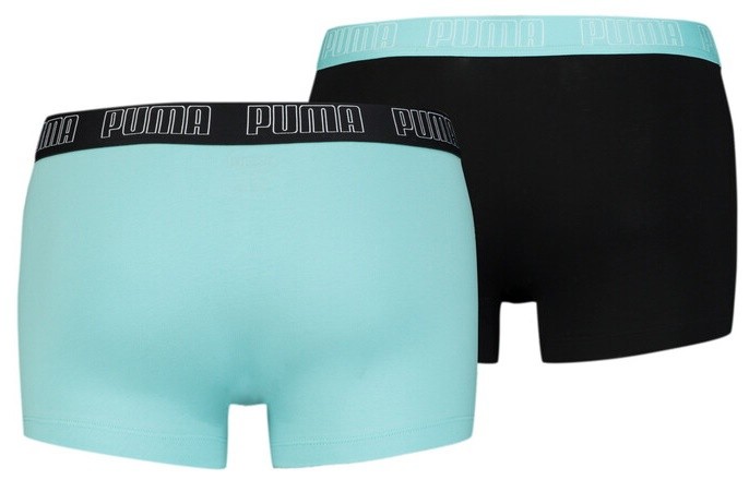 Сhiloţi pentru bărbați Puma Basic Trunk 2P Blue/Black S