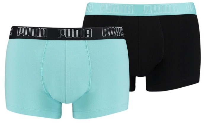 Мужские трусы Puma Basic Trunk 2P Blue/Black XL