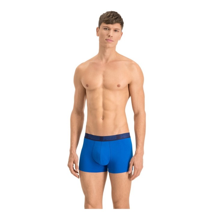 Сhiloţi pentru bărbați Puma Basic Trunk 2P True Blue M (100000884003)