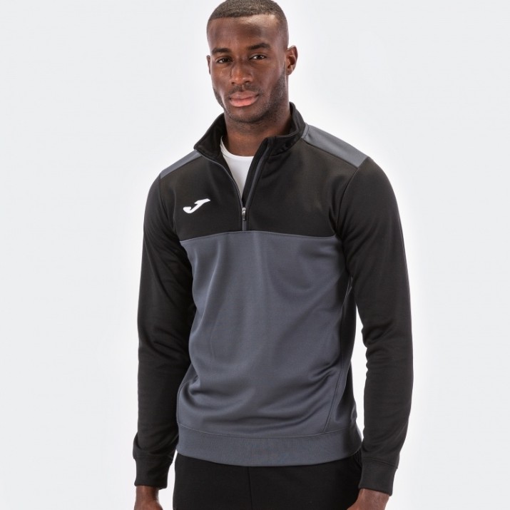 Hanorac pentru bărbați Joma 100947.151 Anthracite/Black M
