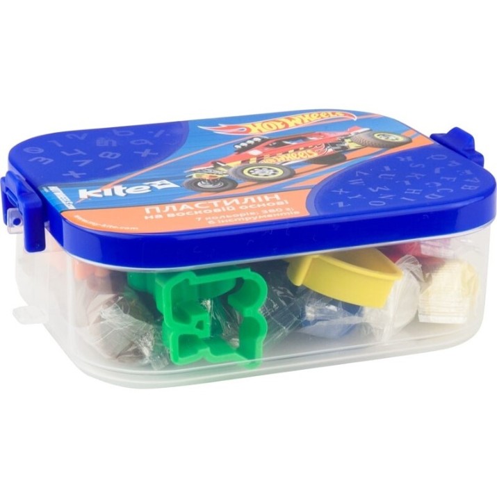 Пластилин Kite Hot Weels 7 Colors (HW17-080)