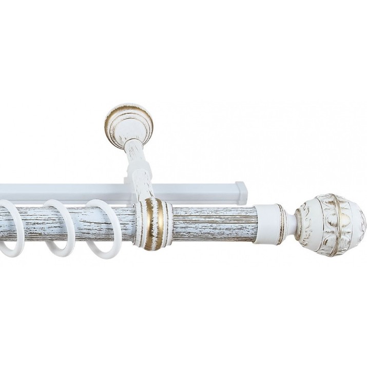 Карниз Legrand Valans White Gold/Patina 2.4