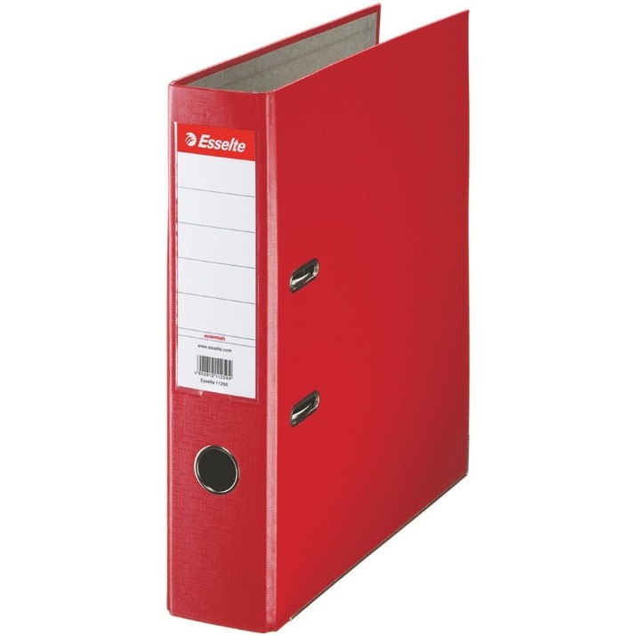 Папка-регистратор Esselte Economy А4/7.5 PP Red