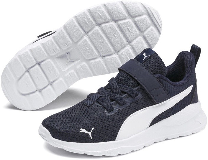 Adidași pentru copii Puma Anzarun Lite Ac Ps Peacoat/Puma White 29