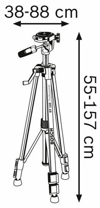 Штатив для нивелира Bosch BT 150 (0601096B00)