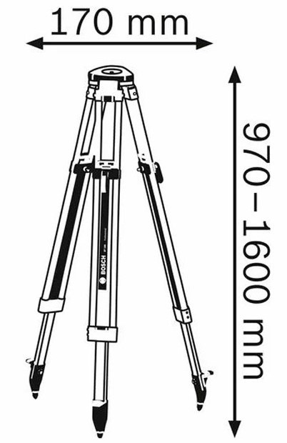 Штатив для нивелира Bosch BT 160 (0601091200)