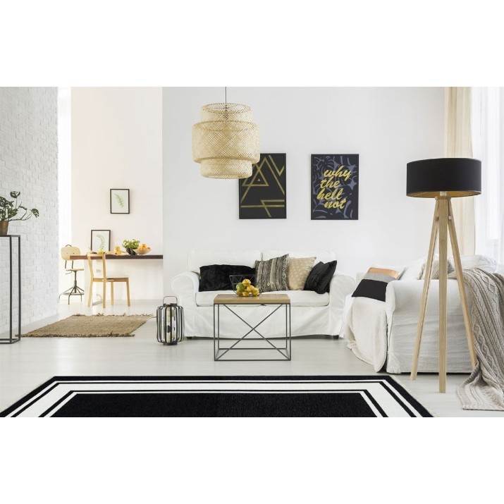 Ковёр Eko Hali Noa Kilim NK 06 Black White 1.55x2.30m