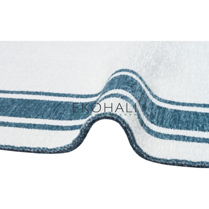 Covor Eko Hali Noa Kilim NK 06 Navy White 1.15x1.80m