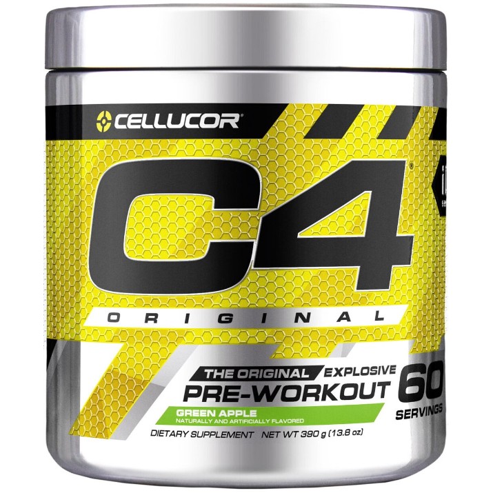 Предтренировочный комплекс Cellucor C4 Original Green Apple 60 serv