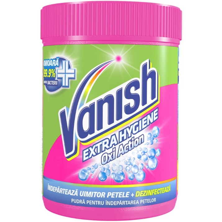 Пятновыводитель Vanish Oxi Action Extra Hygiene 423g