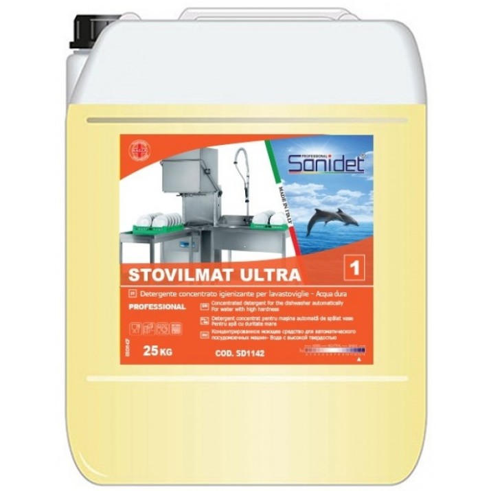 Профессиональное чистящее средство Sanidet Stovilmat Ultra 25kg (SD1142)