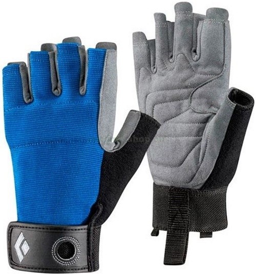 Manuși pentru alpinism Black Diamond Crag Half-Finger (801864) L Astral Blue
