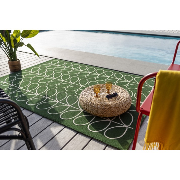 Ковёр Brink & Campman Orla Kiely Outdoor Linear Steam 460507 Jade 1.60x2.30m