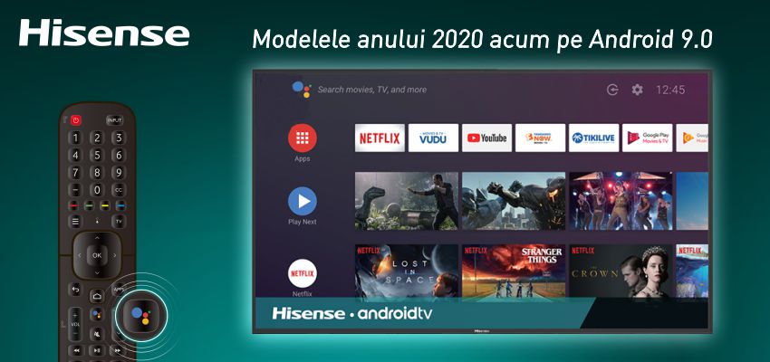 Smart TV Hisense acup pe Android