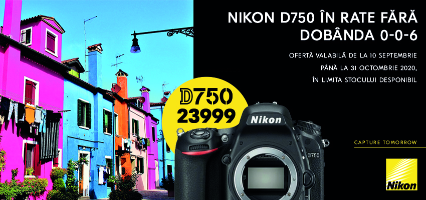 Nikon în credit 0%