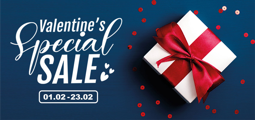 Reduceri «Valentine's Sale»