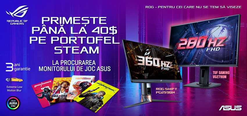 Până 40$ cadou!