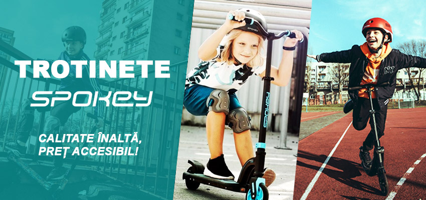 Trotinete Spokey!