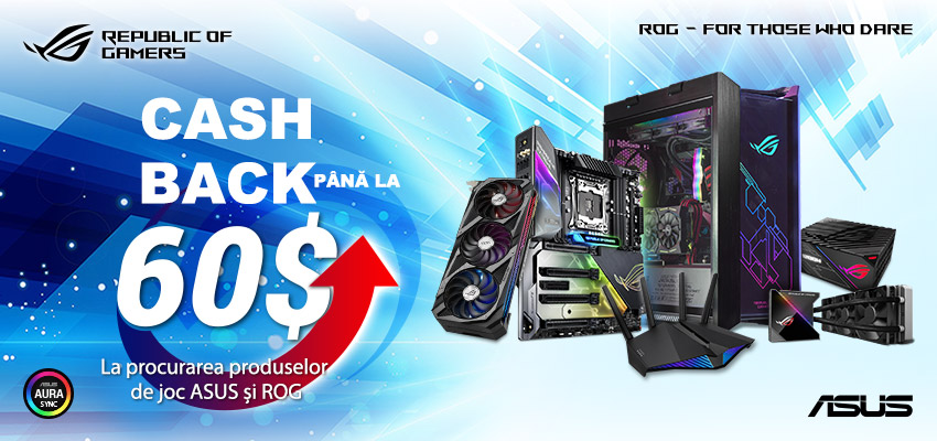 Caschback până la 60$