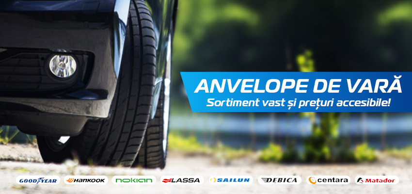 Anvelope de vară pentru mașina ta!