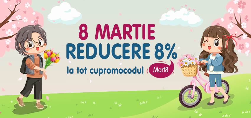 -8% cu promocod!