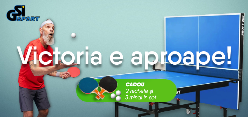 Rachete și mingi cadou!