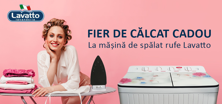 Fier de călcat cadou!