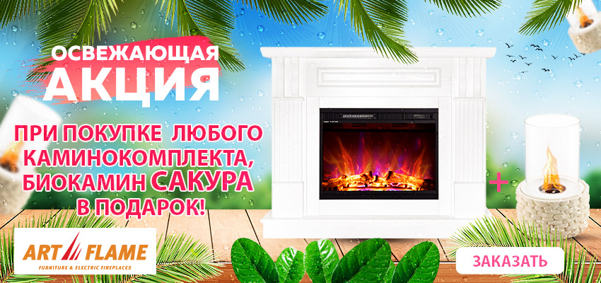 Биокамин в подарок!