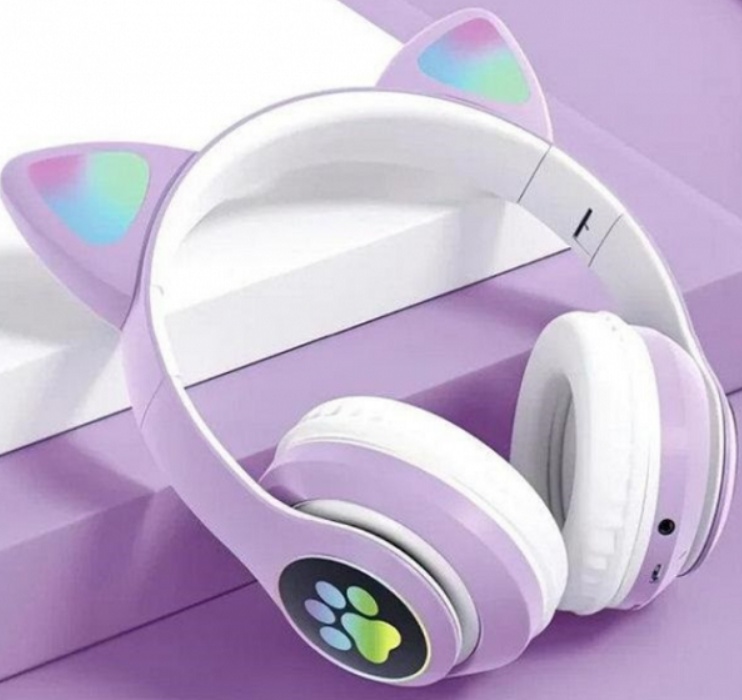 Наушники Essa Toys Cat Ear Lavender (VZV-23M), купить по выгодной цене ...