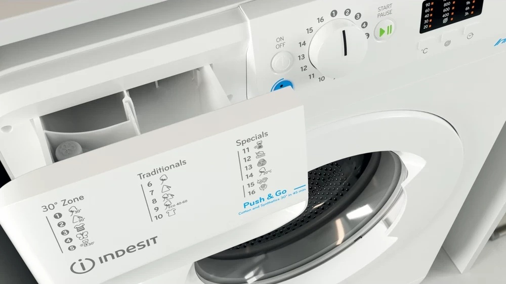 Стиральная машина Indesit BWSA 61051 W EU N, купить по выгодной цене с ...